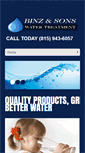 Mobile Screenshot of binzsoftwater.com